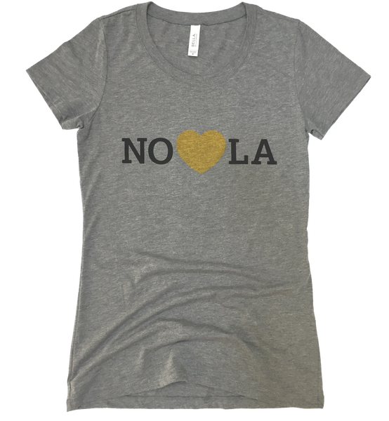Heart in Nola Women's T shirt