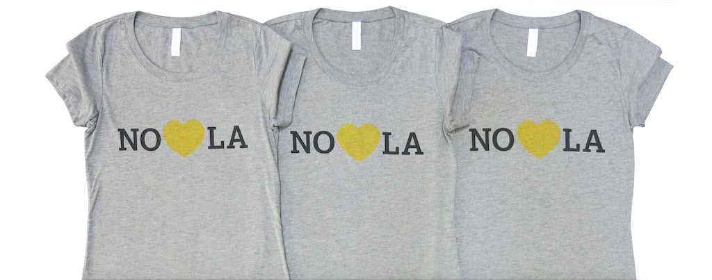Heart in Nola T shirt